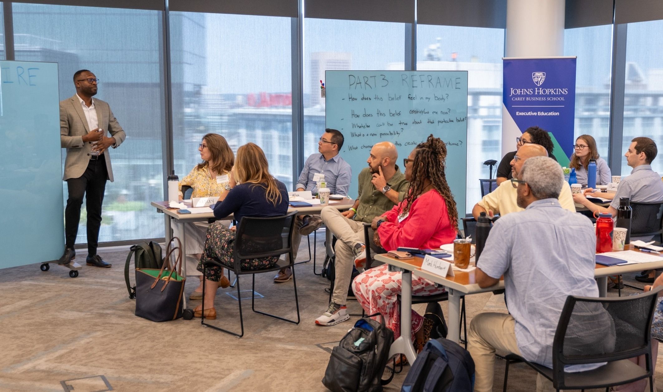 Executive Presence Workshop - Johns Hopkins Training Session